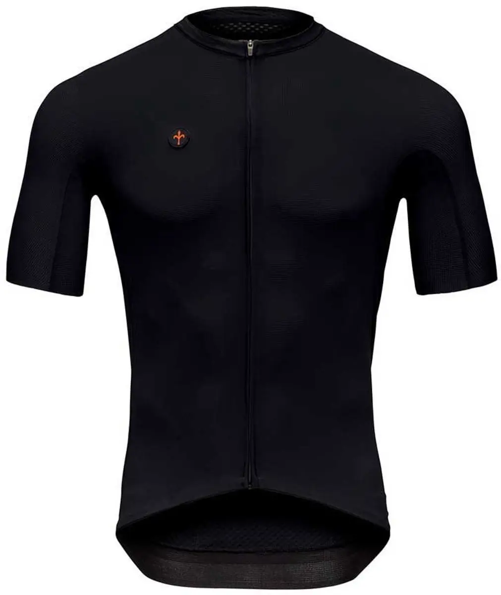 Wilier Ramato Korte Mouw Wielertrui Zwart S Man