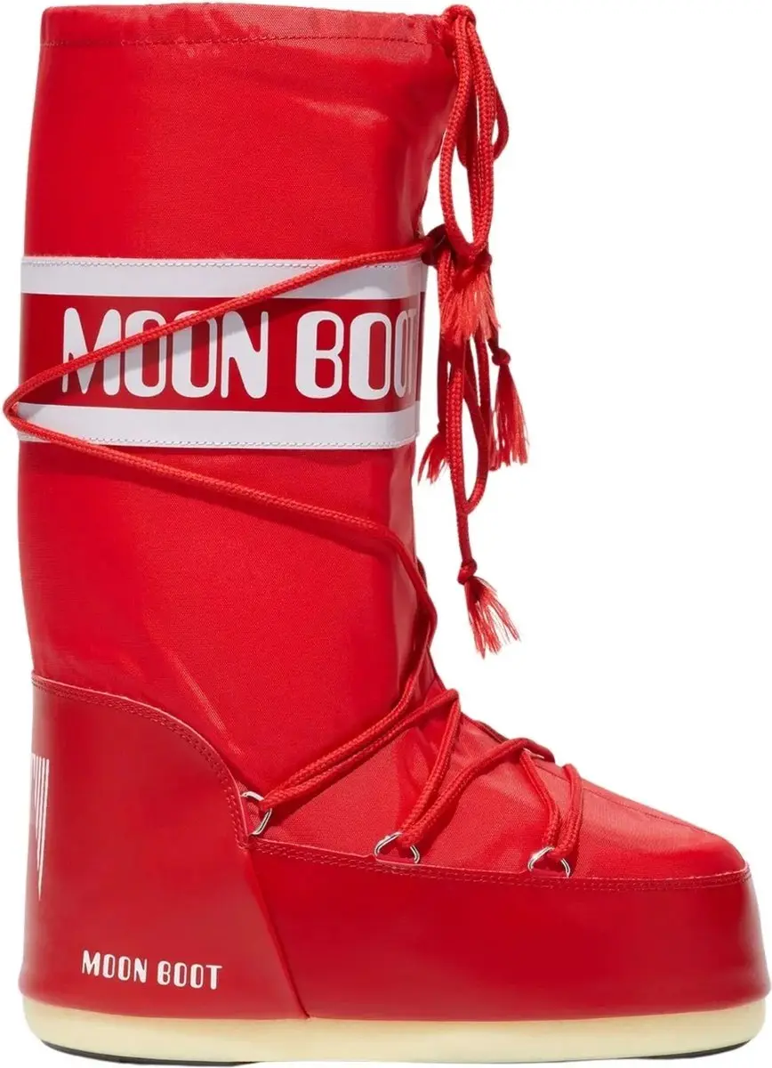 Moon Boot Icon Nylon Snowboots Rood