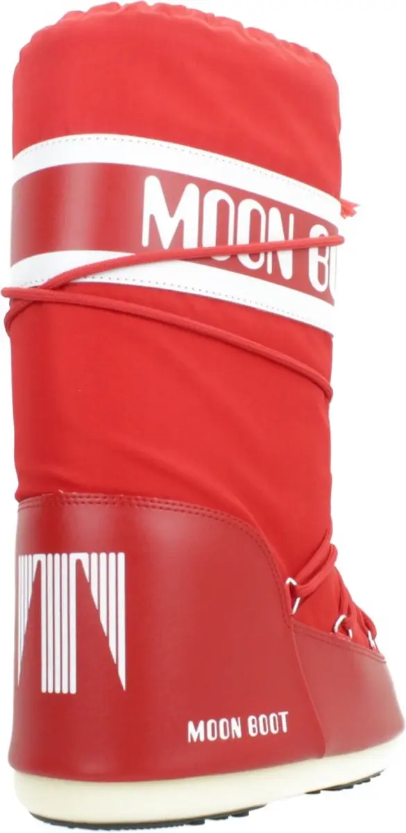Moon Boot Icon Nylon Snowboots Rood - afbeelding 4 van 6