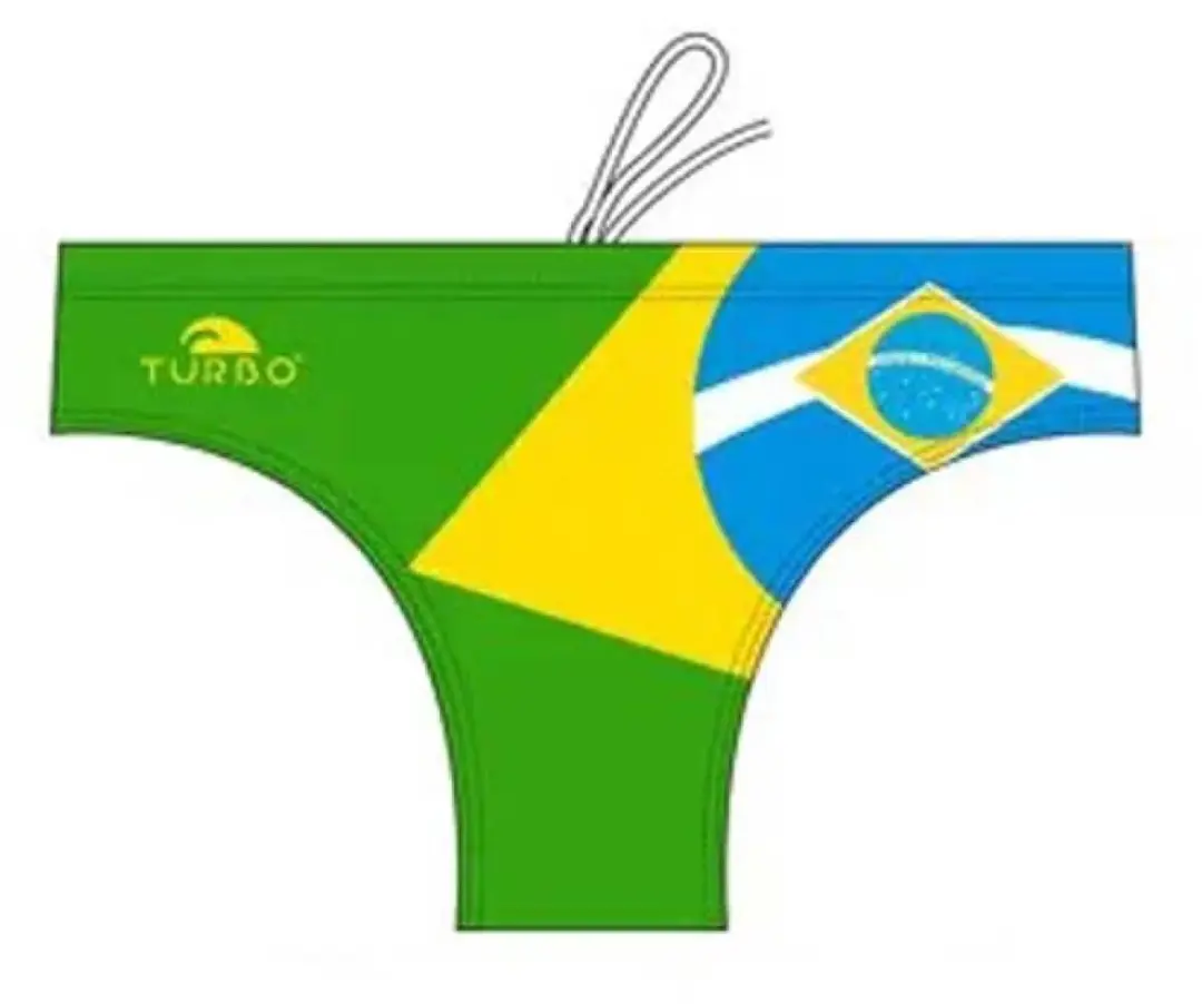Turbo Brazil Zwemslip Groen S Man