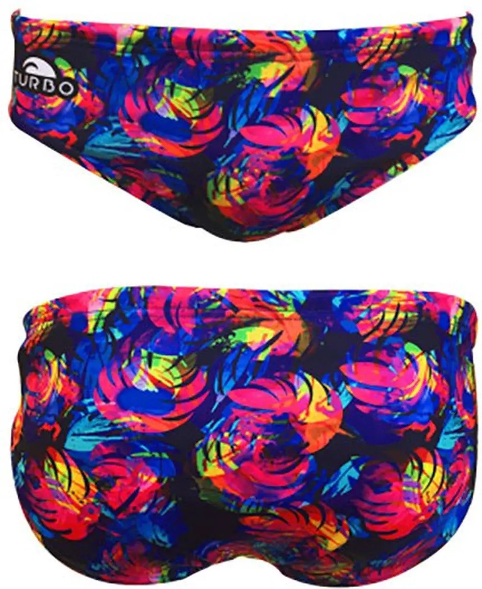 Turbo Palmeris Zwemslip Blauw 3XL Man