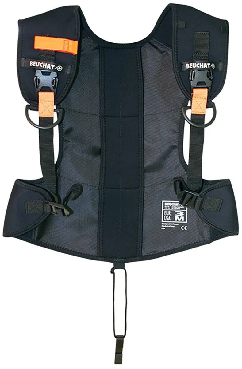 Beuchat Quick Release Loodvest Voor Freediving Zwart 8 kgs