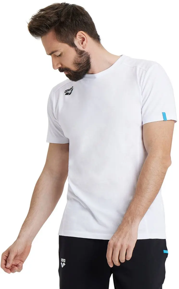 Arena Team Panel T-shirt Wit - afbeelding 3 van 6