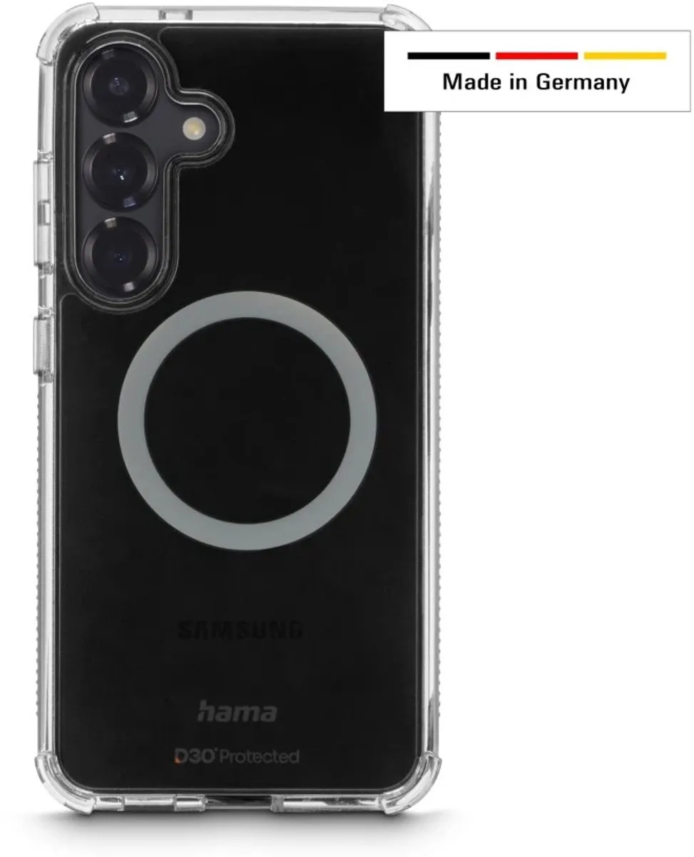 Hama Extreme Protect Hoesje Samsung Galaxy S25 - Transparant