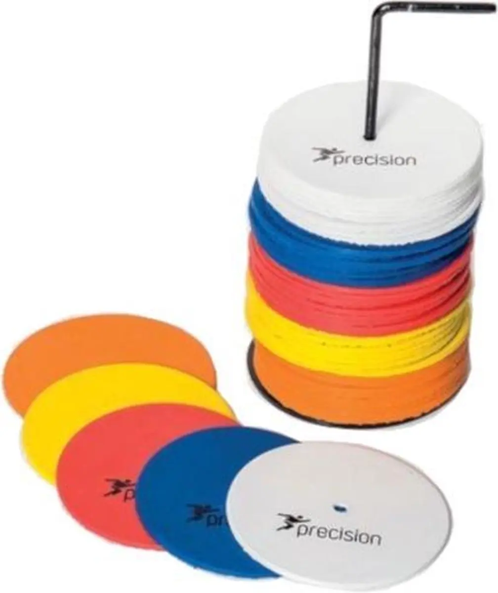 Precision Veldmarkering Rond Small Rubber 50 Stuks