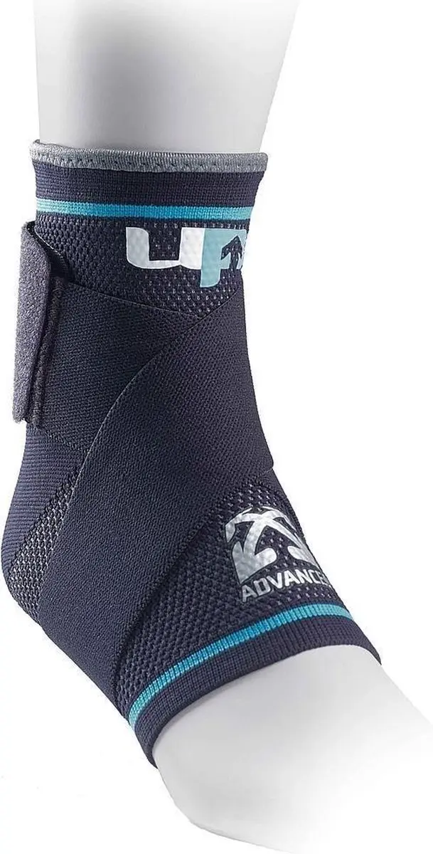 Ultimate Performance Enkelbrace Advanced Compression L Zwart