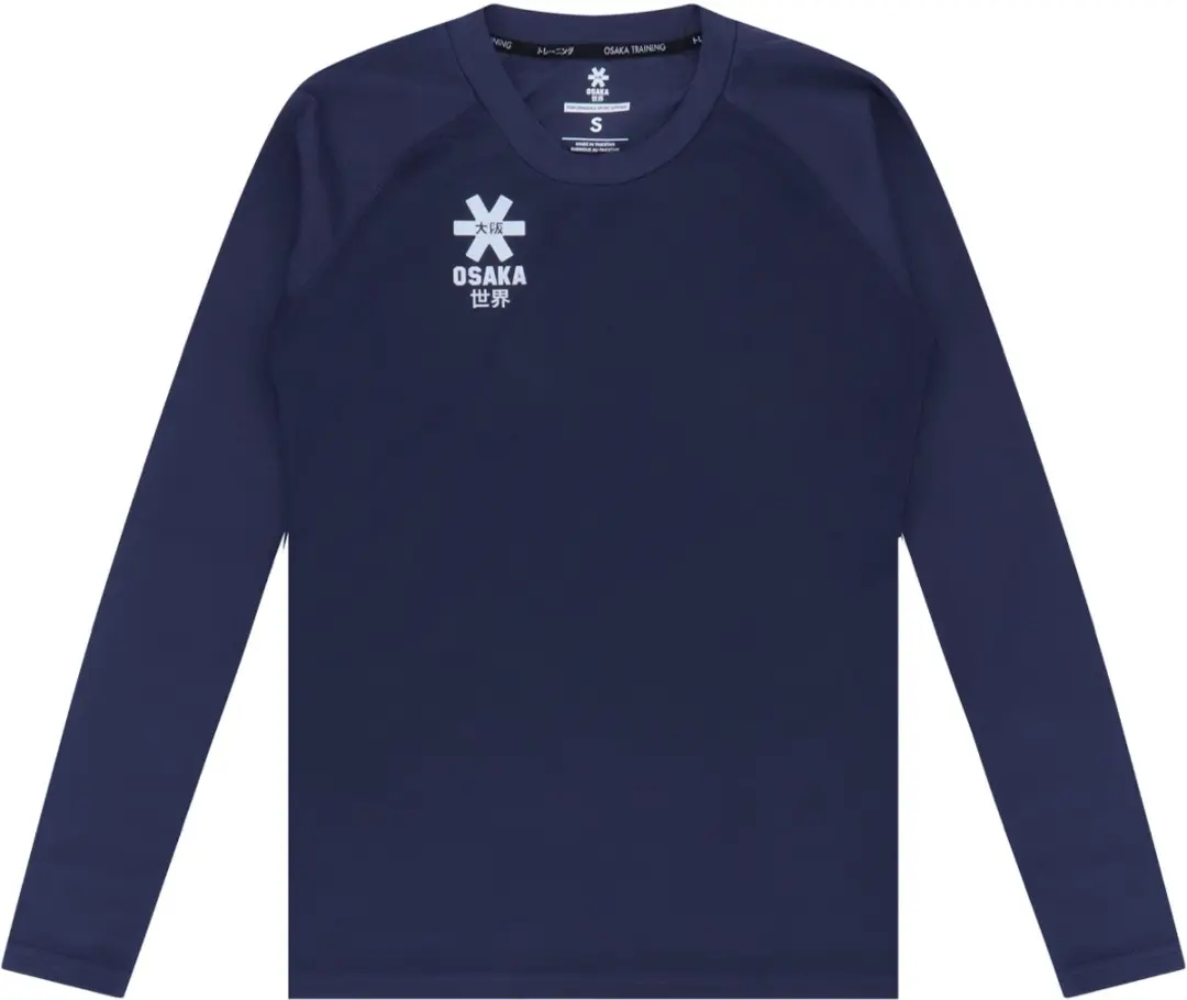 Osaka Women Training Tee Long Sleeve Blauw donker