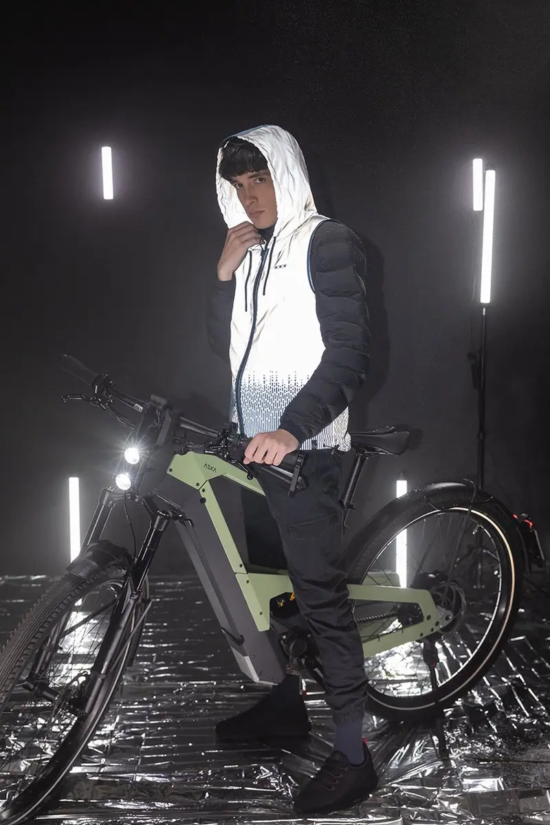 Fietsjack unisex volledig reflecterend met capuchon - Rio Jacket S - afbeelding 3 van 6