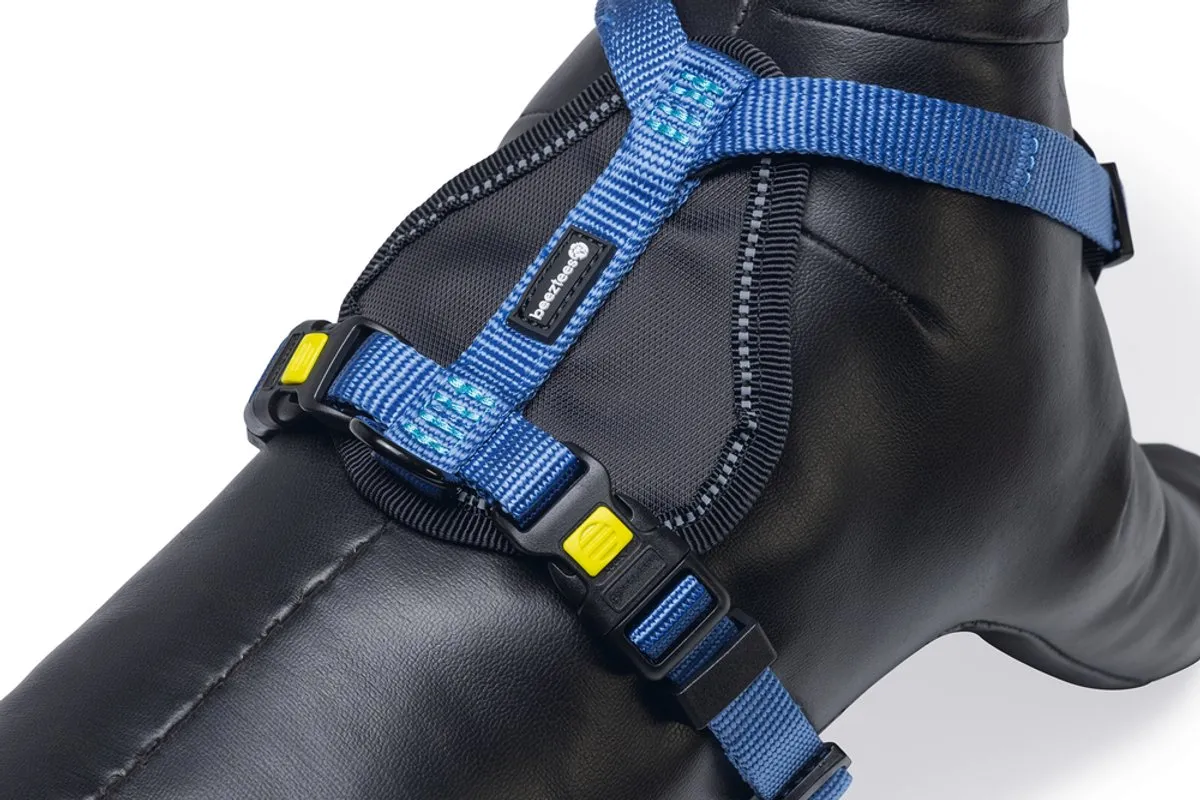 Beeztees Parinca Premium Y-Tuig Blauw - 37-40 cm