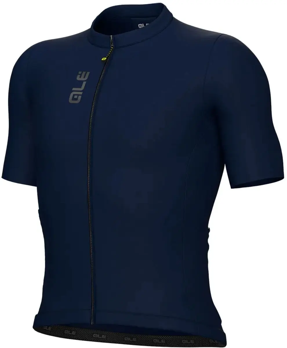 Ale Pragma Color Block Off Road Korte Mouw Wielertrui Blauw S Man