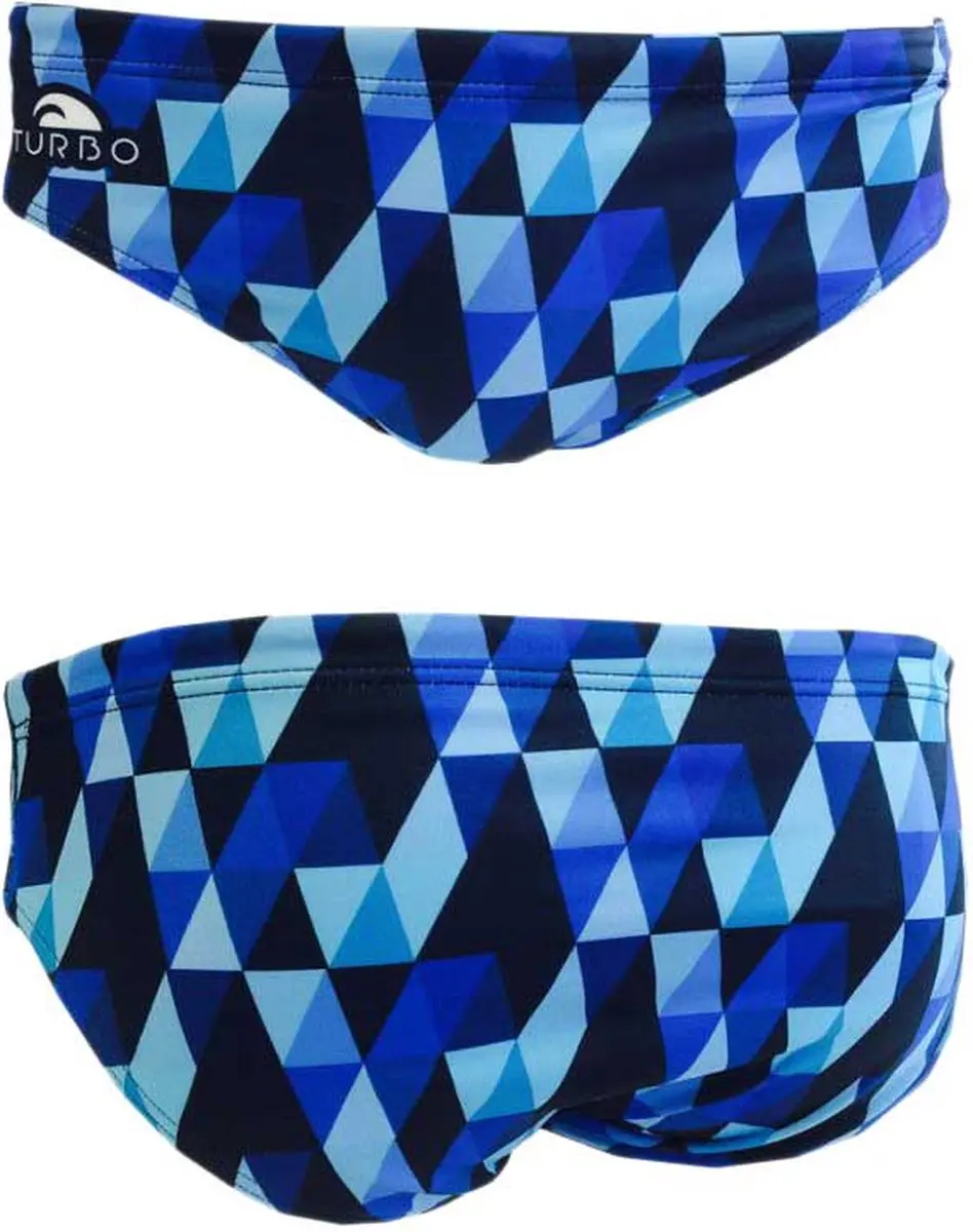 Turbo Rain Zwemslip Blauw L Man - afbeelding 5 van 6