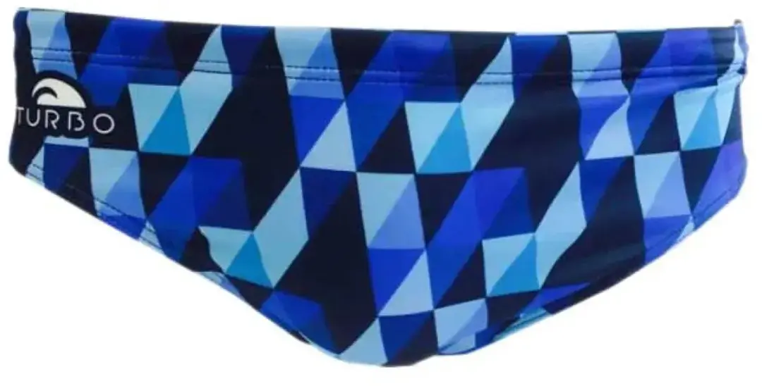 Turbo Rain Zwemslip Blauw L Man - afbeelding 6 van 6