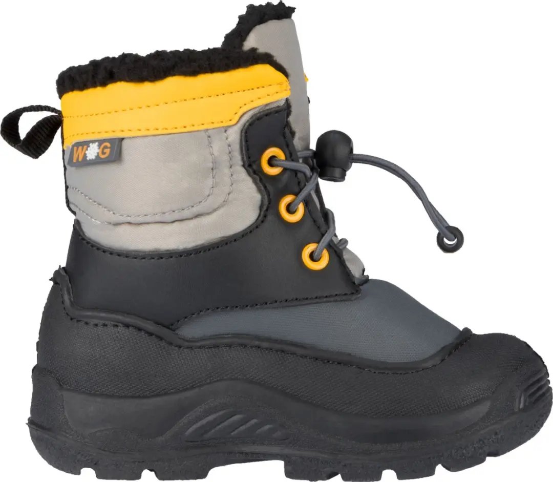 Winter-grip Snow Flake Kinderwinterlaarzen - Zwart/Geel - 27 - afbeelding 4 van 4