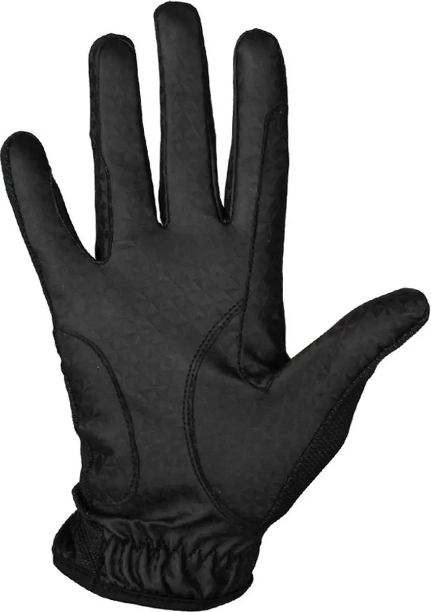 Horka Handschoenen met sparkle streep Black