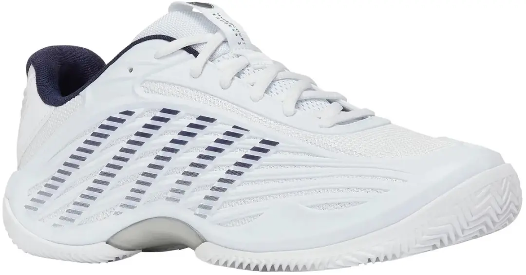 K-Swiss Hypercourt Express 3 Tennisschoenen - Wit/Blauw/Zilver - afbeelding 5 van 6