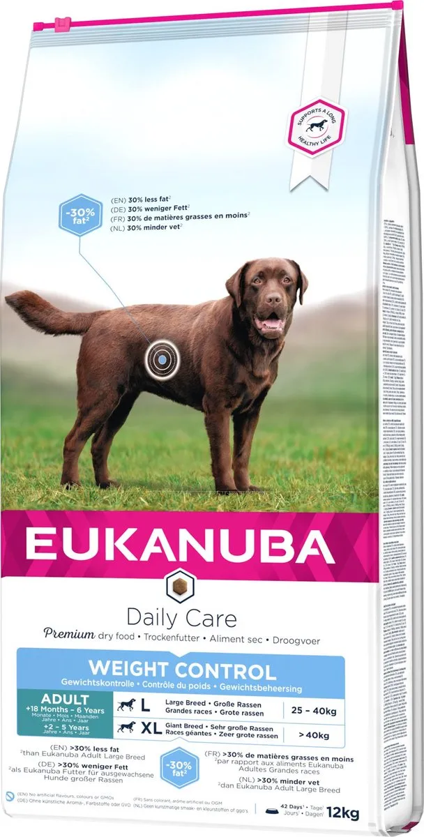 Eukanuba Adult Light Large Breed Hondenvoer 12kg