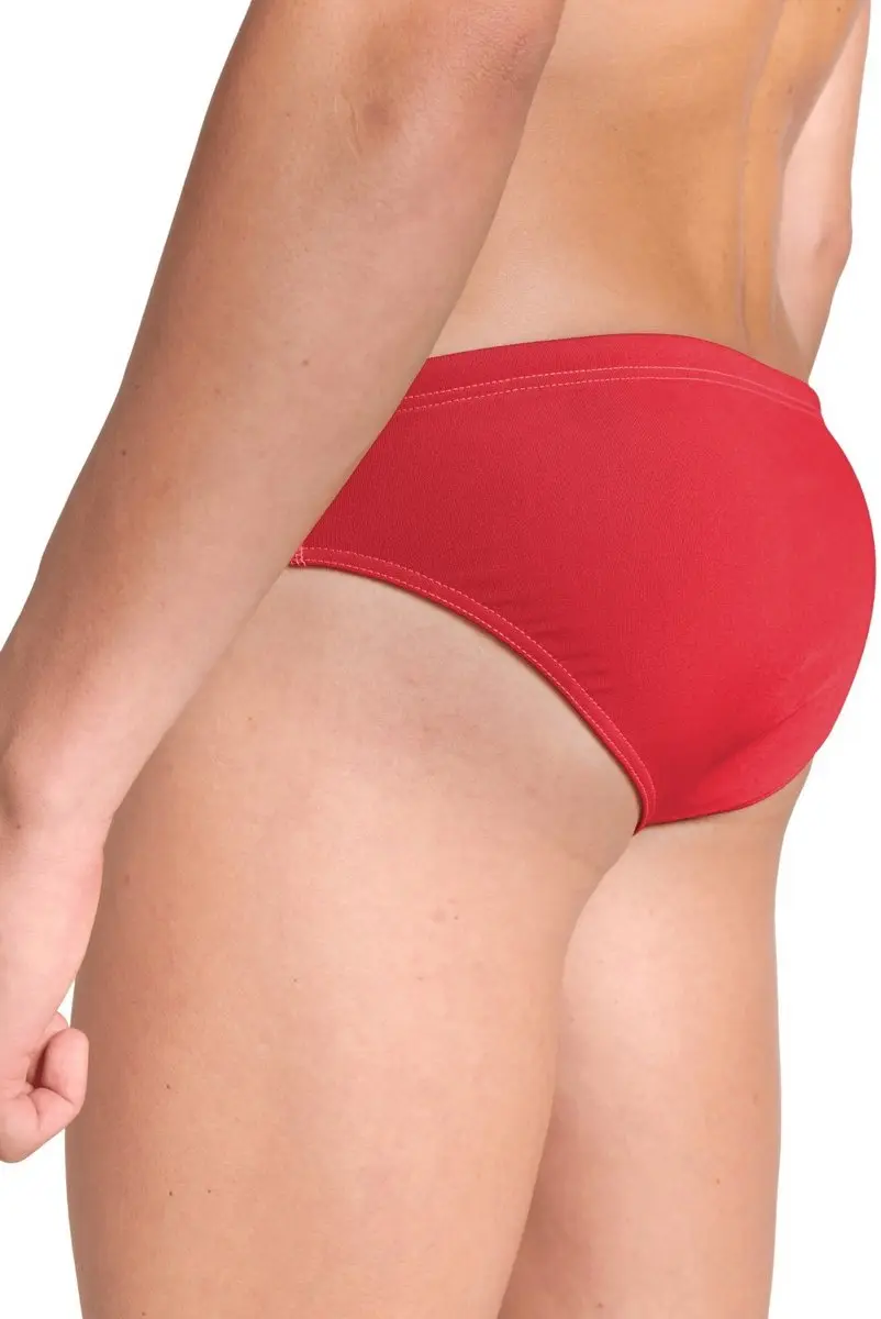 Arena M Team Swim Brief Solid Rood - afbeelding 2 van 6