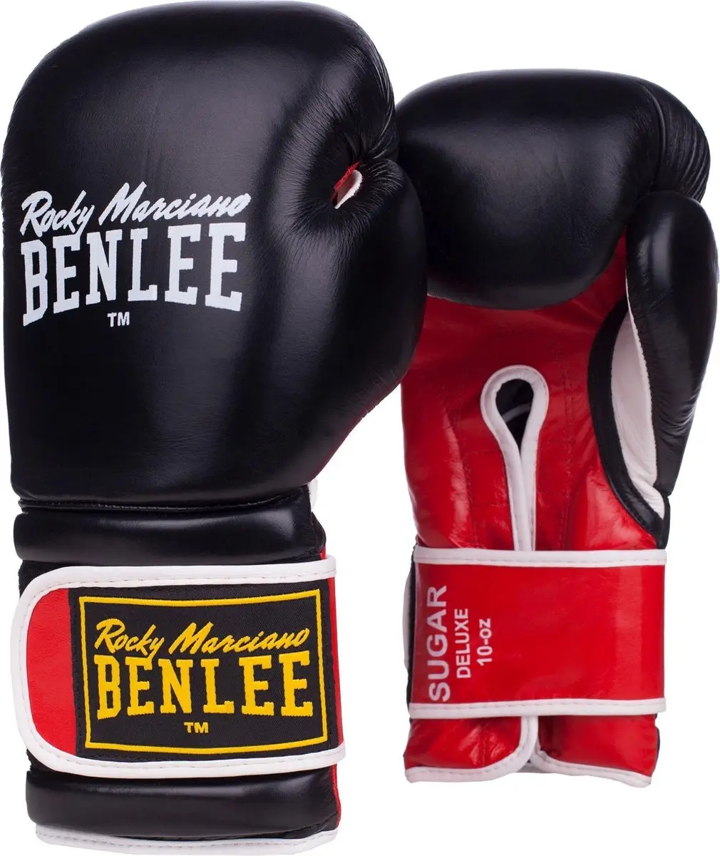 Benlee Sugar Deluxe  VechtsporthandschoenenVolwassenen - zwart/wit/geel/rood