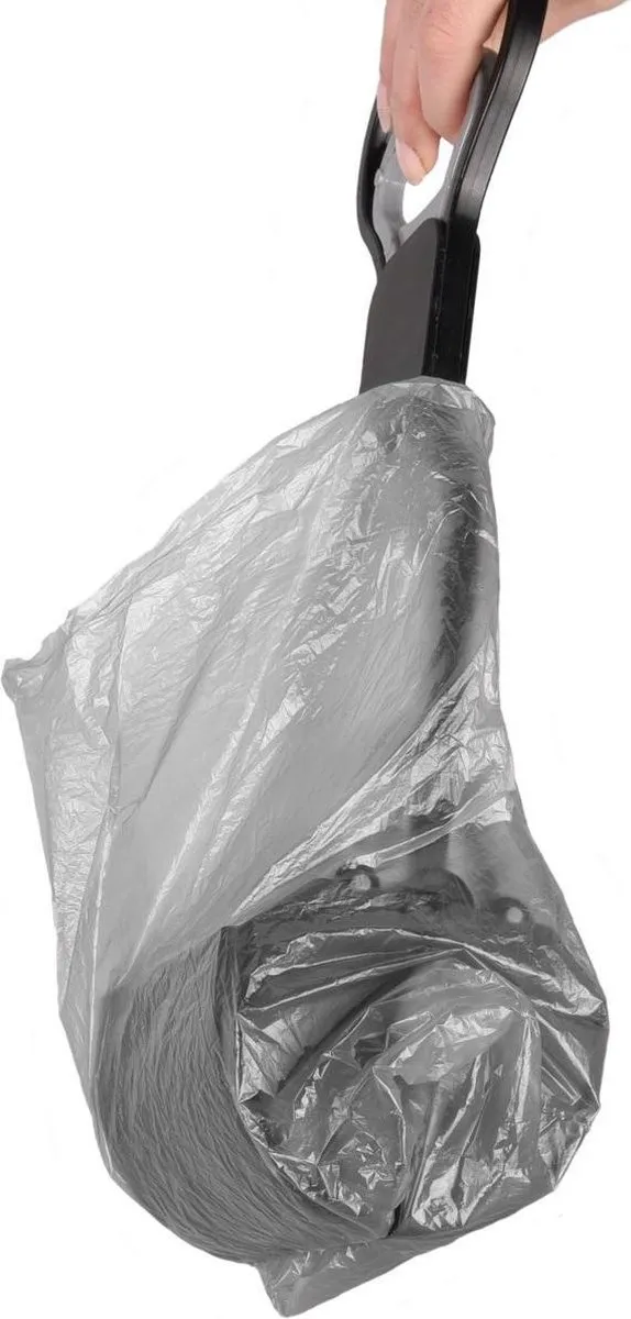 Flamingo Easy Scoop Poepschep - Zwart & Grijs - M