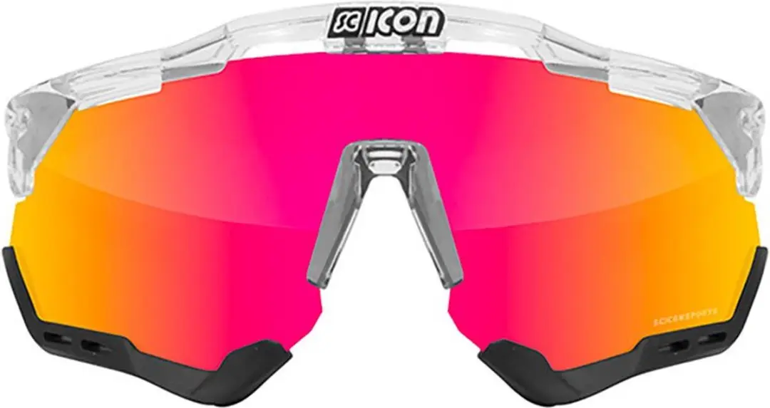 Scicon Aeroshade Fietsbril Crystal Gloss Rood - afbeelding 2 van 6