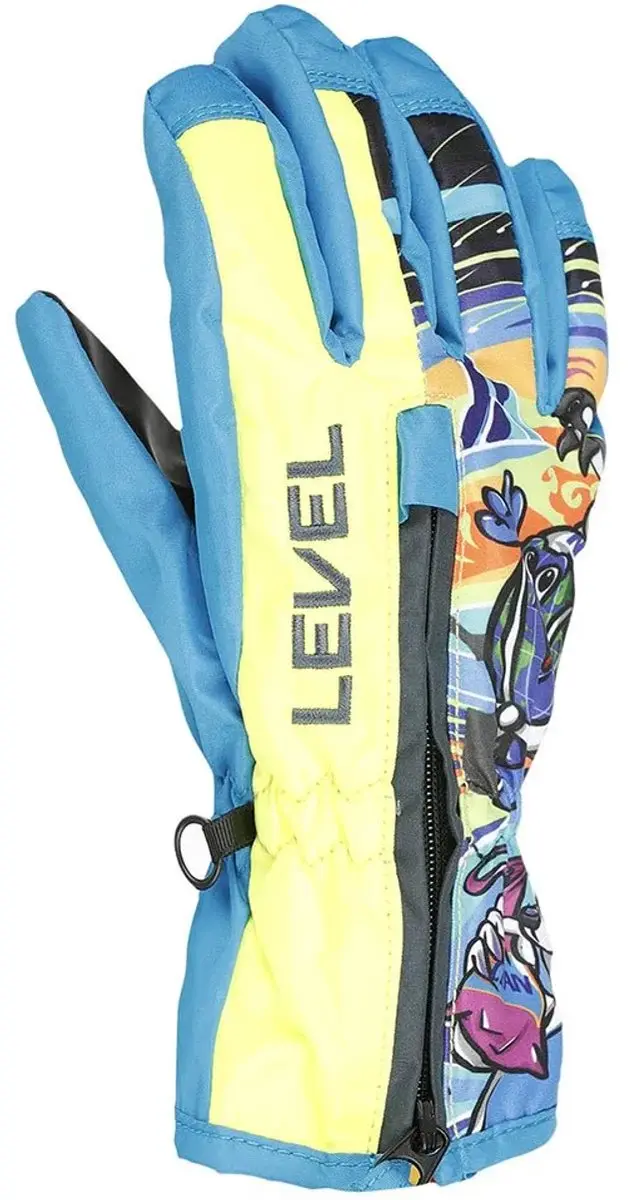 Level Dudy Handschoenen Geel,Blauw 4-5 Years Kinderen