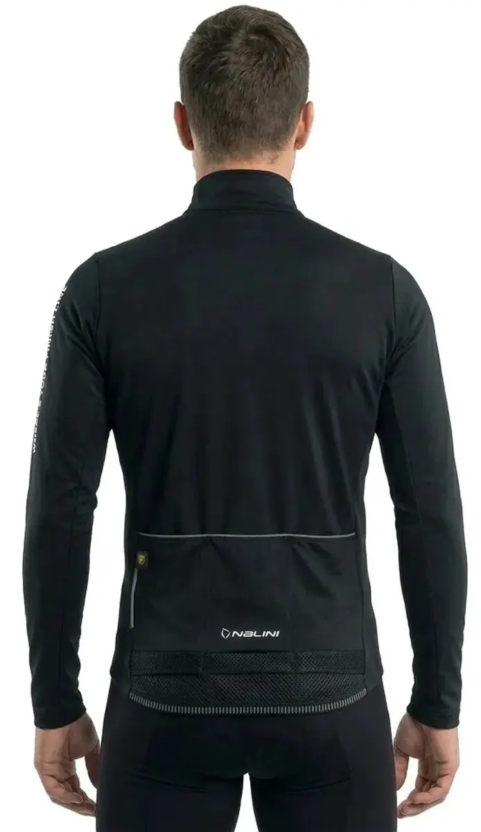 Nalini New Carena Winter Wielrenjack - Zwart - L - afbeelding 4 van 6