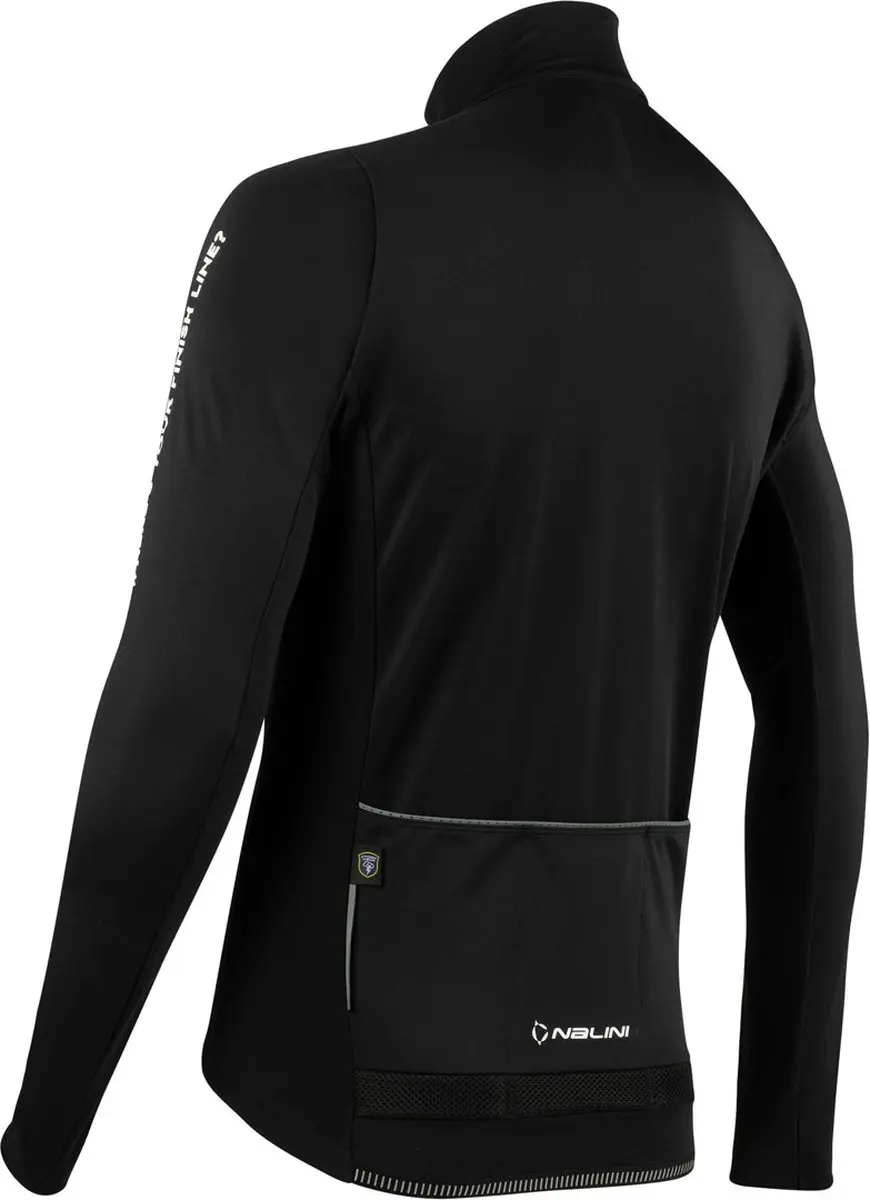 Nalini New Carena Winter Wielrenjack - Zwart - L - afbeelding 2 van 6