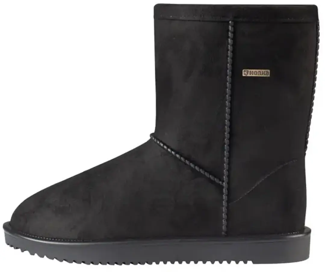 Horka Woolley Outdoorlaarzen Suède/imitatiebont Zwart Maat 37