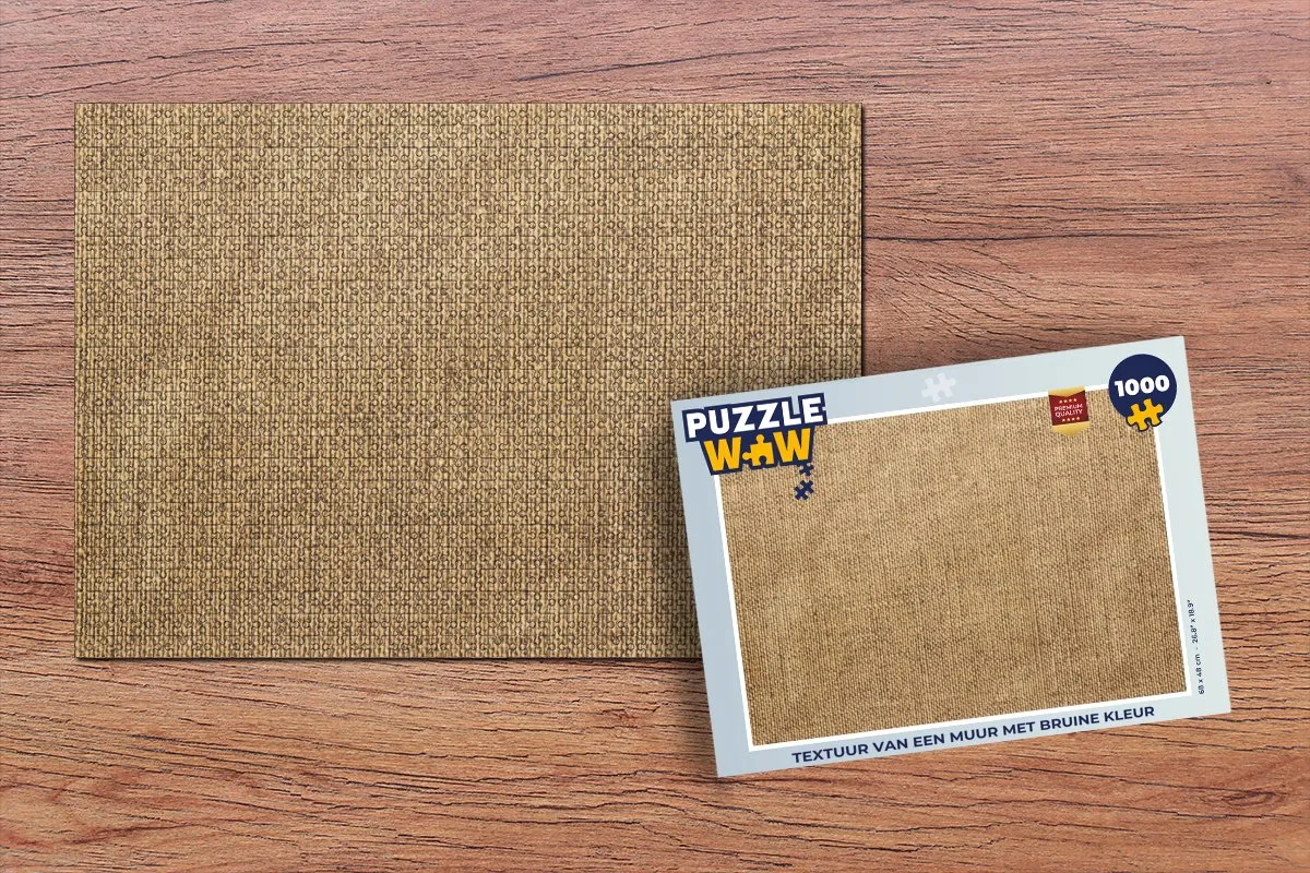 PuzzleWow Legpuzzel 1000 Stuks - Multicolor