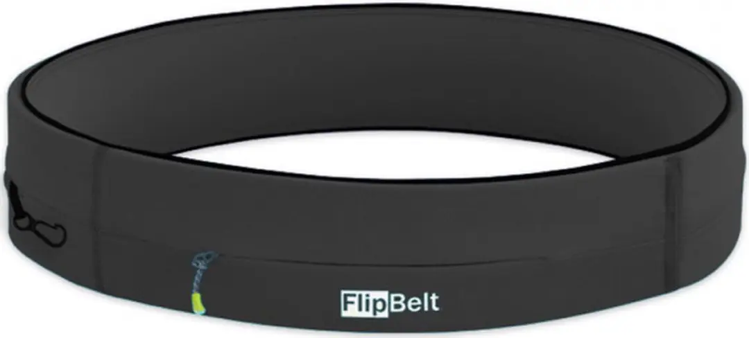 Flipbelt Zipper Donkergrijs - Running belt - Hardloopriem - S