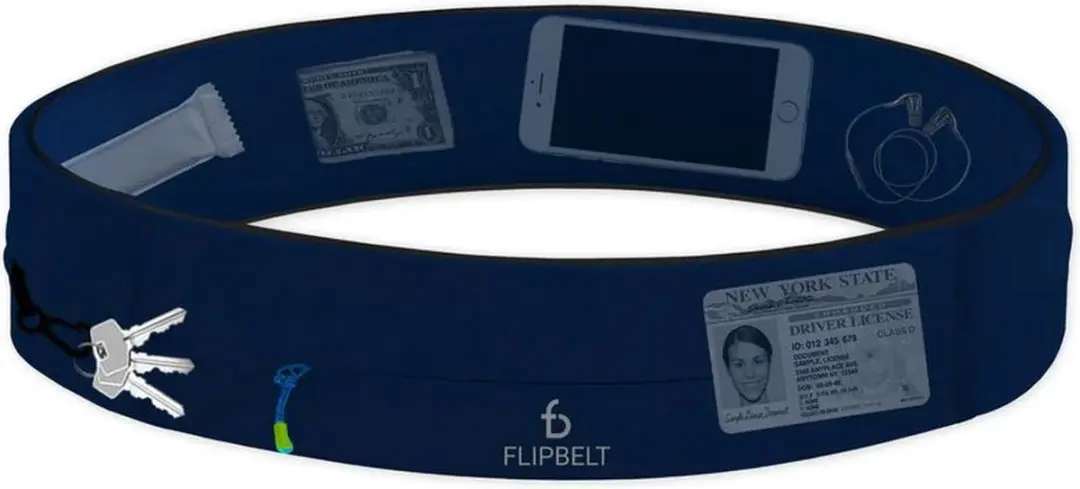 Flipbelt Zipper Donker Blauw