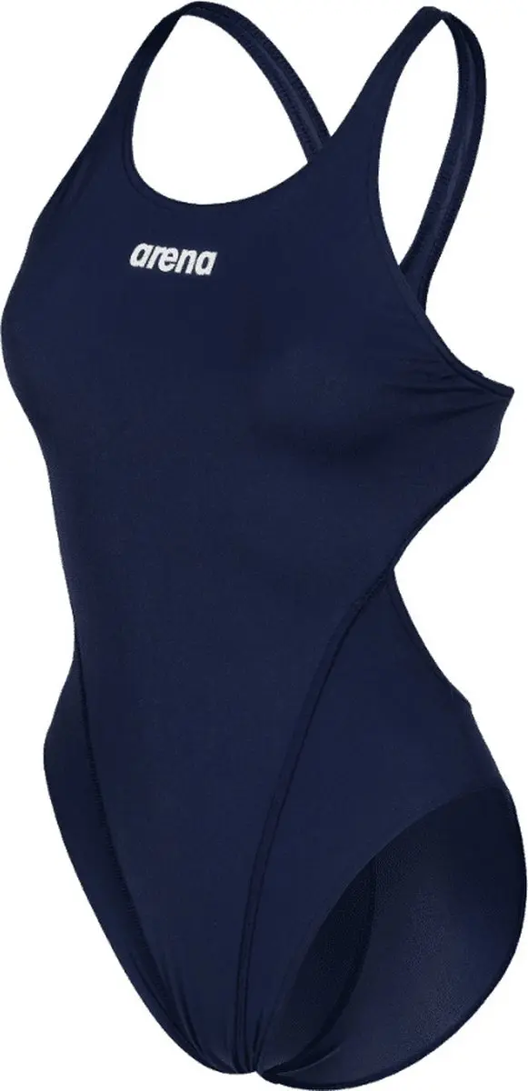 Arena Tech Solid Dames zwempak Navy - afbeelding 2 van 6