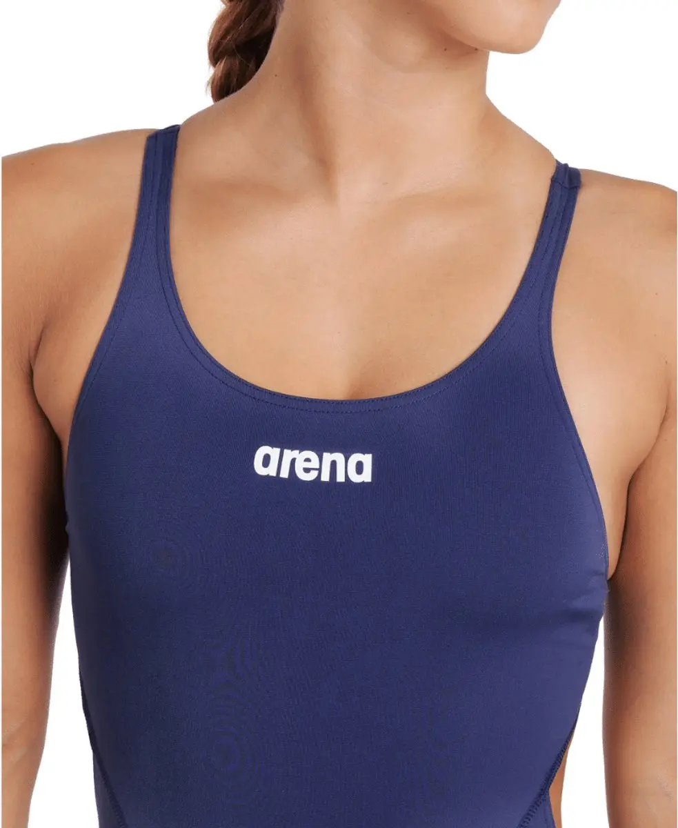 Arena Tech Solid Dames zwempak Navy - afbeelding 5 van 6