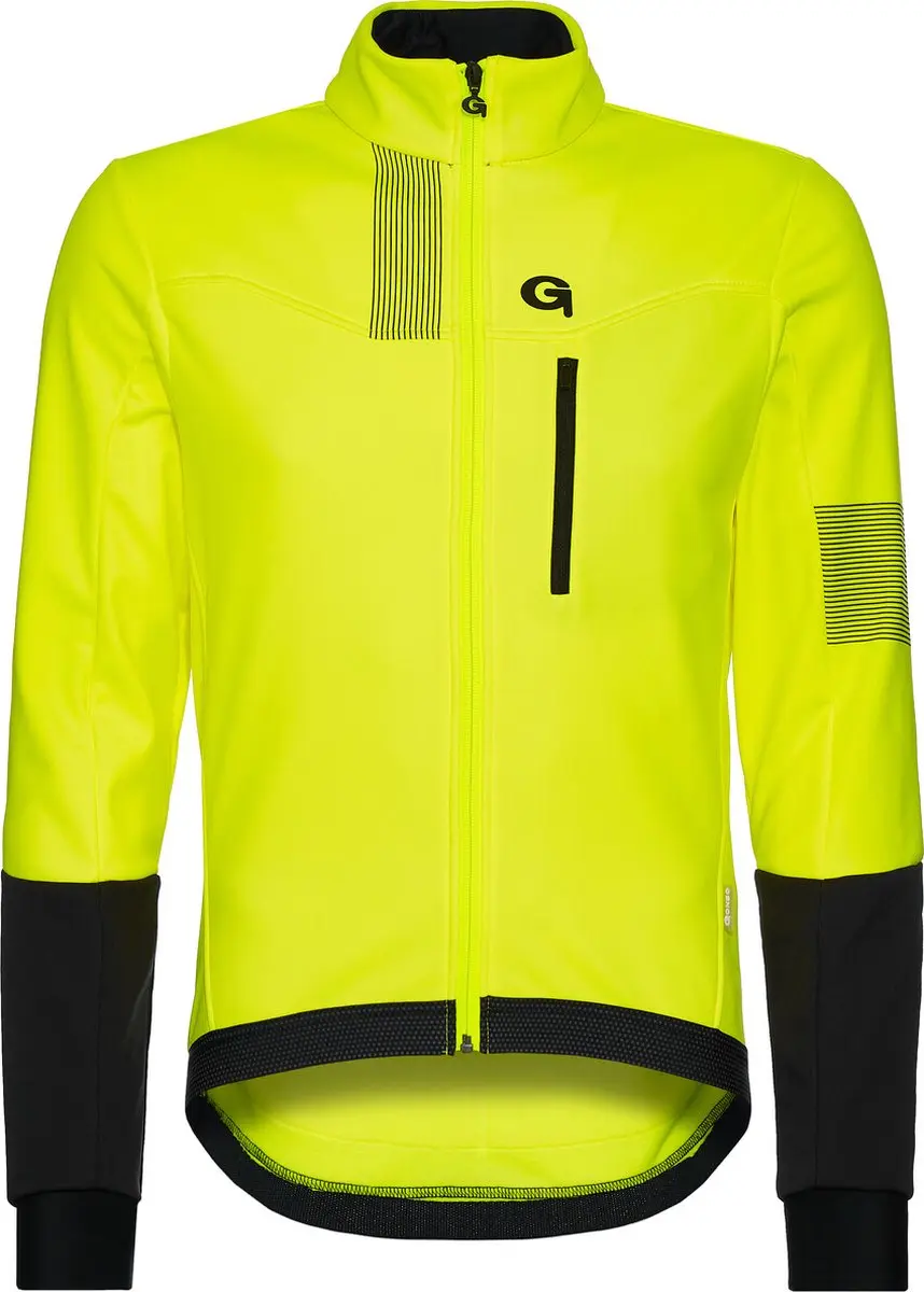 Gonso Valaff Softshell Jack Heren, geel