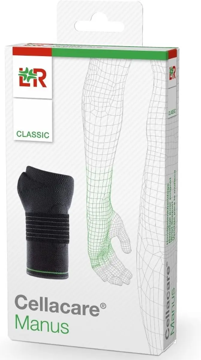 Cellacare Manus Classic Polsbandage Links - Maat 2 - afbeelding 3 van 6