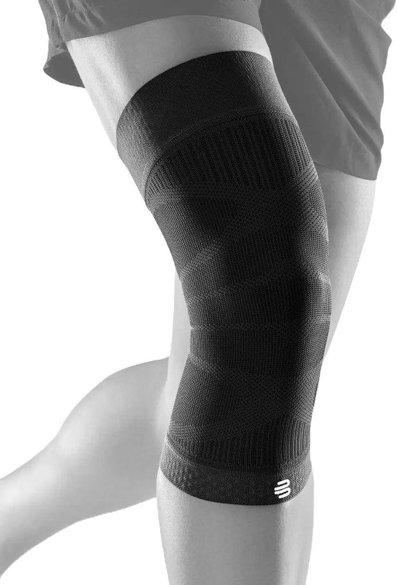 Bauerfeind Sports Compression Knee Support - Zwart, L - afbeelding 2 van 2
