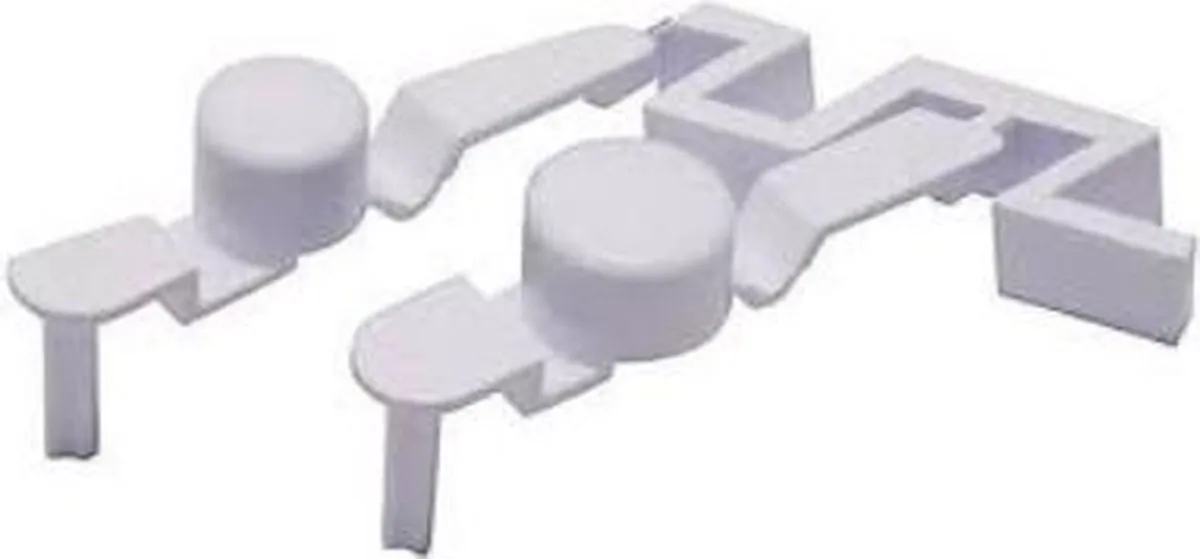Whirlpool Knoppenset 481241029503 - Wit