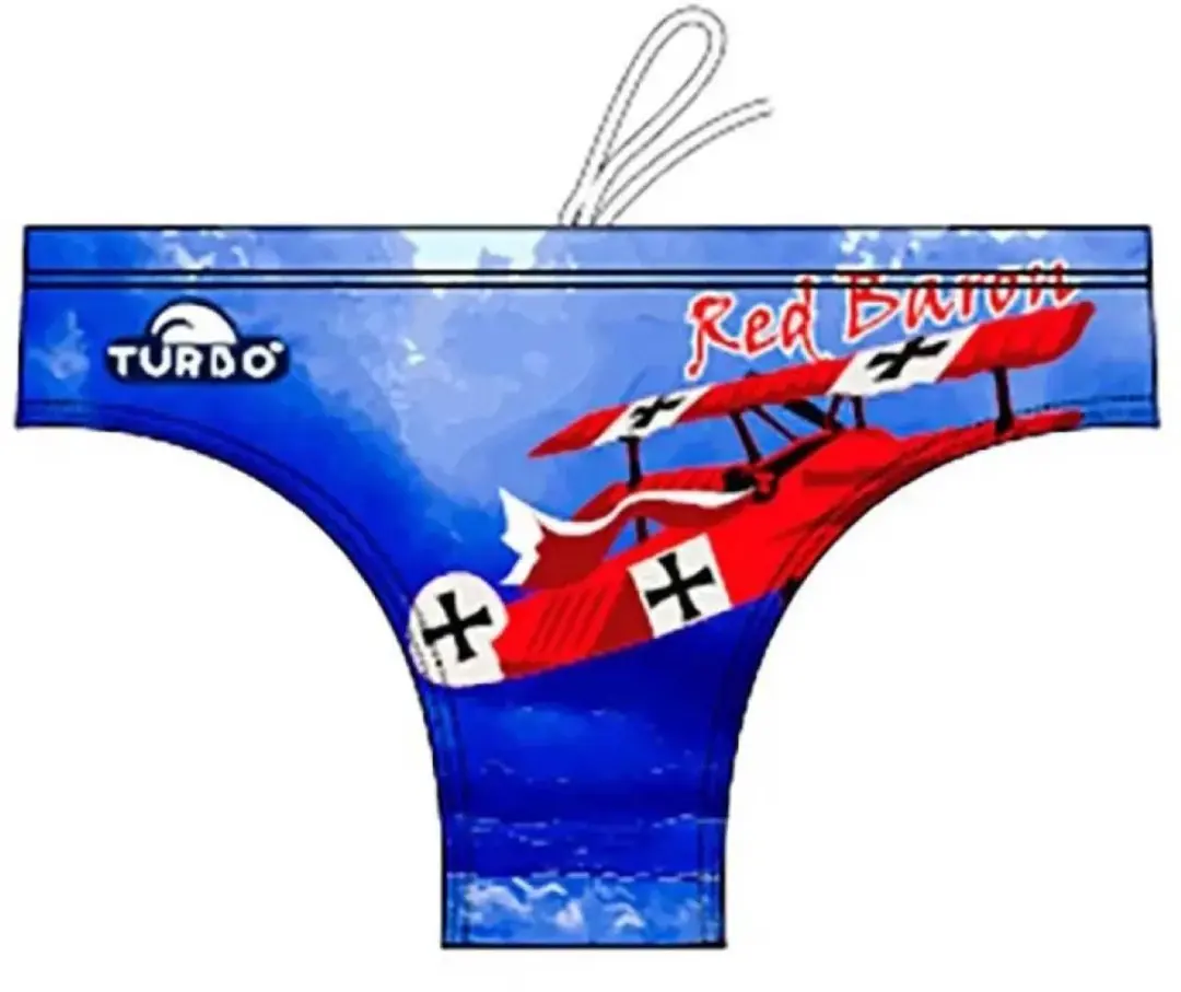Turbo Red Baron Zwemslip Blauw M Man