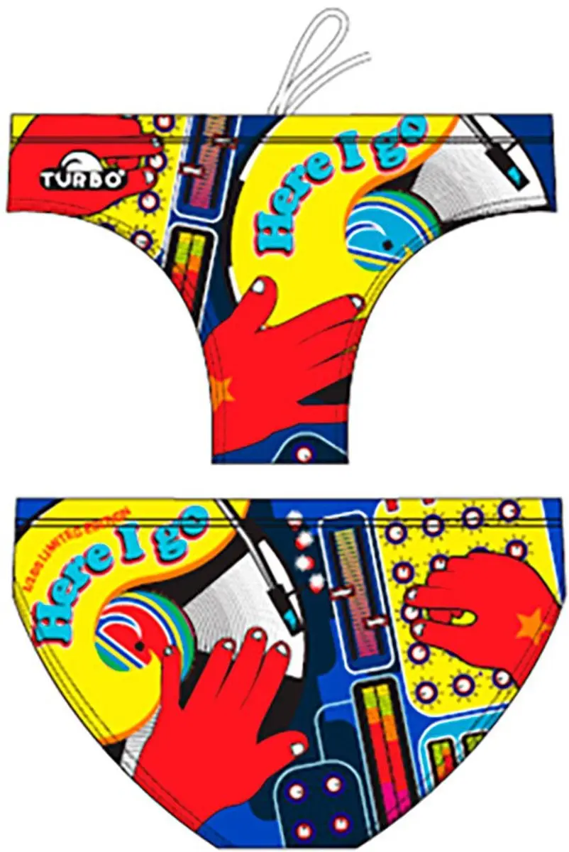 Turbo Limited Edition Here I Go Zwemslip Veelkleurig M Man