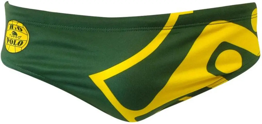 Turbo Official Australian Zwemslip Groen L Man