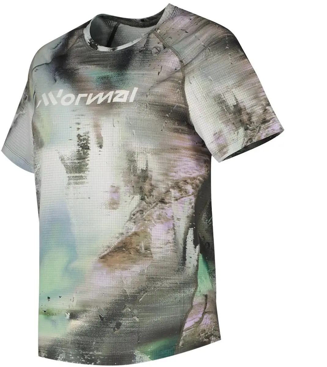 NNormal Race T-Shirt NN Dames - S - Wit/Groen - afbeelding 3 van 6