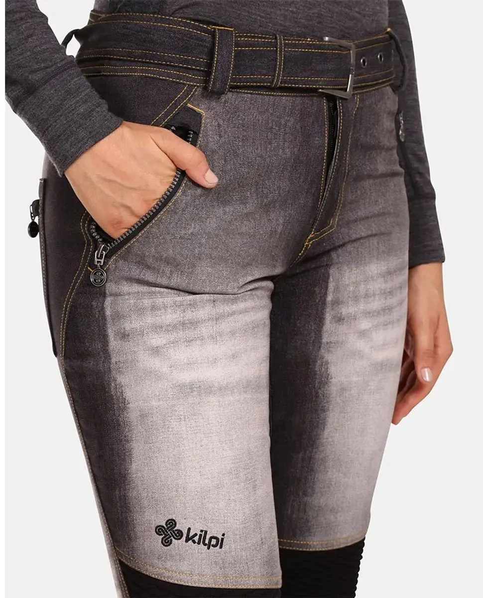 Kilpi Jeanso Dames Skibroek - Zwart - afbeelding 3 van 4