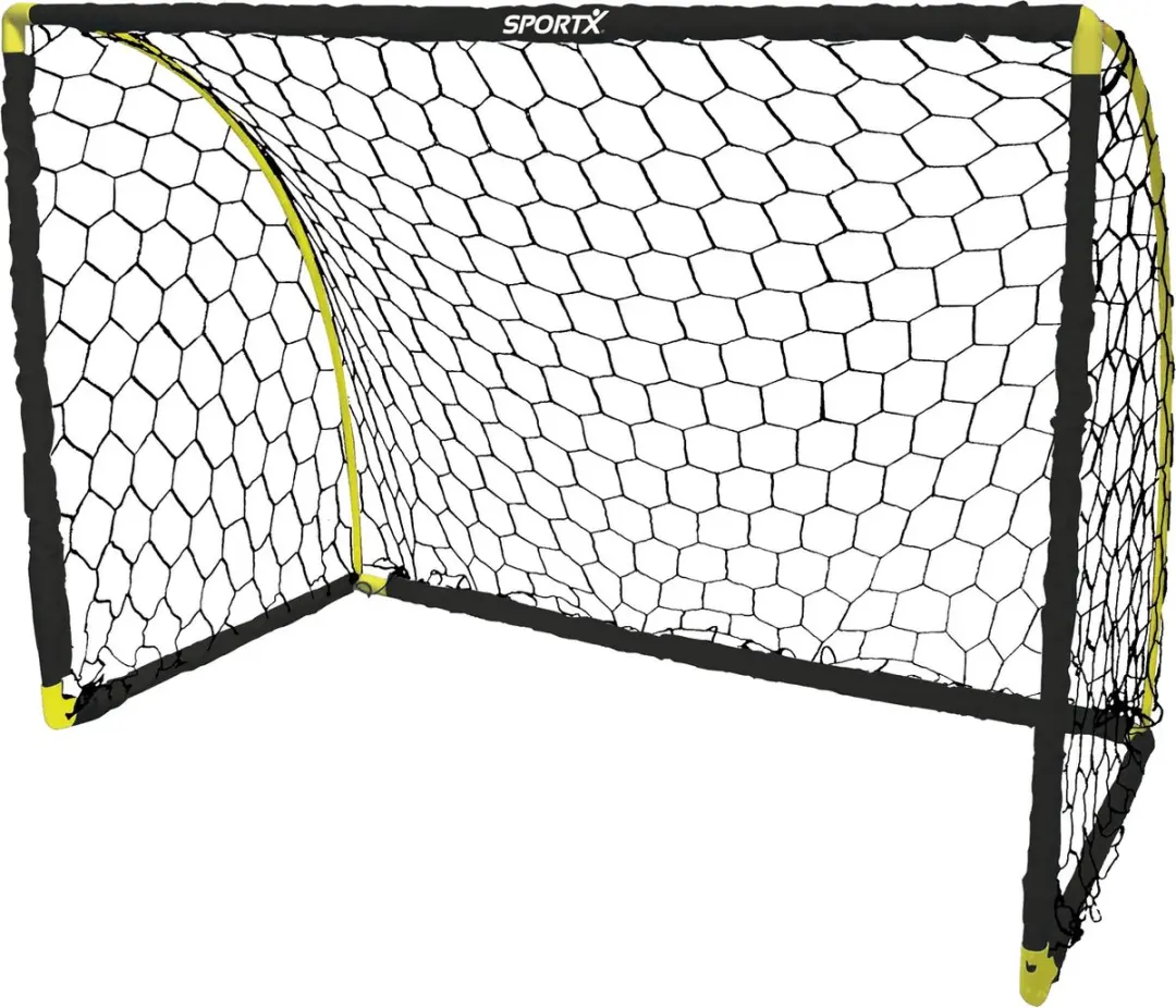 SportX Voetbaldoel 180x91x120cm - Zwart - afbeelding 3 van 6