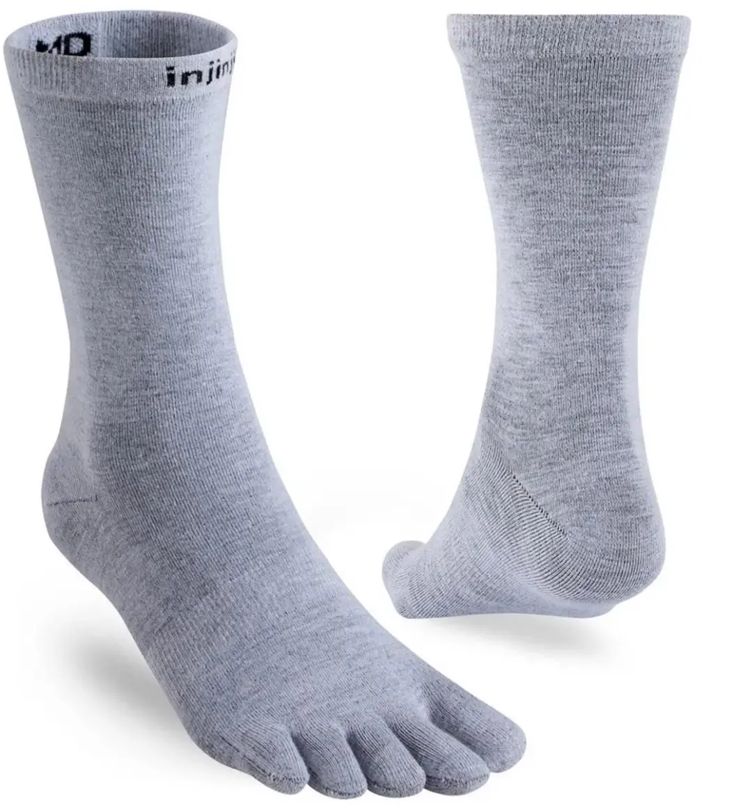 Injinji Liner Crew Teensokken - Grijs - L - afbeelding 2 van 6