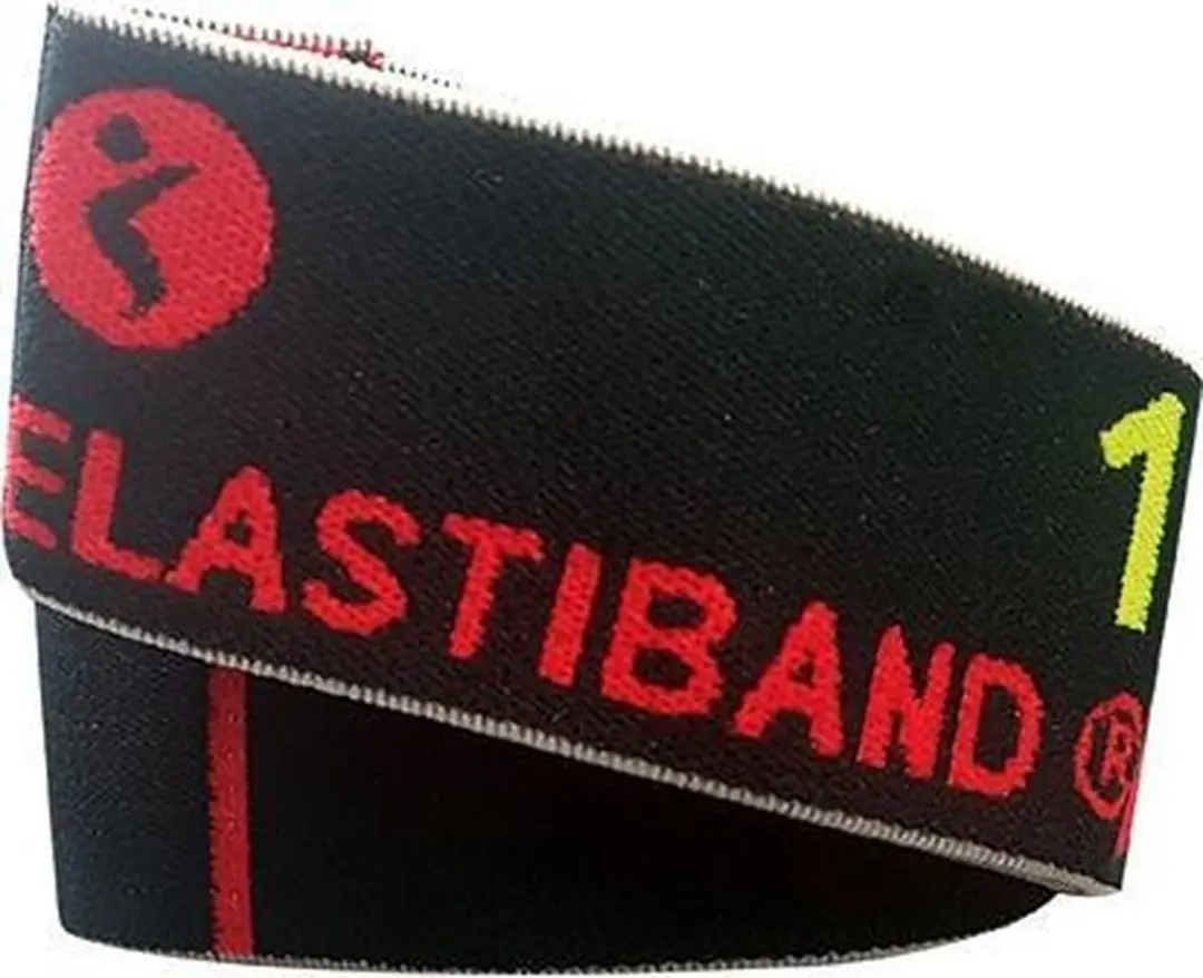 Sveltus Elastiband 15 kg - 80 cm - Zwart - afbeelding 4 van 6