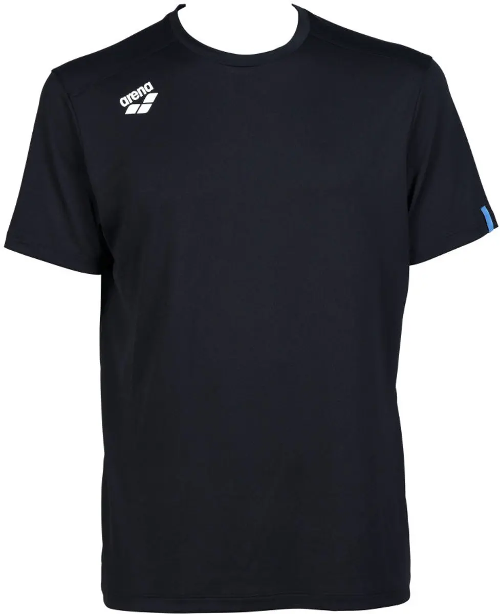 Arena Team Solid T-shirt - Zwart - afbeelding 4 van 6