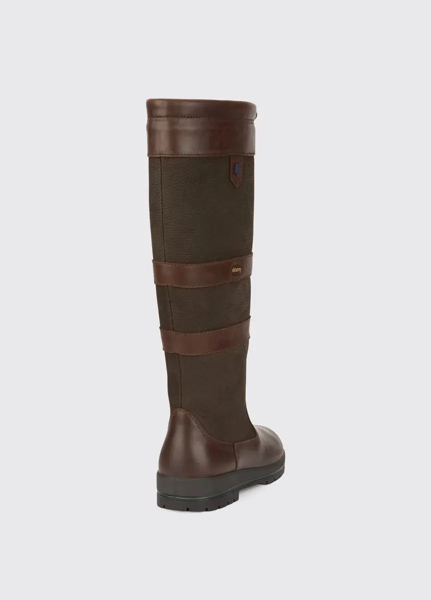 Dubarry Galway Dames Laarzen - Blauw/Bruin - 38 - afbeelding 6 van 6
