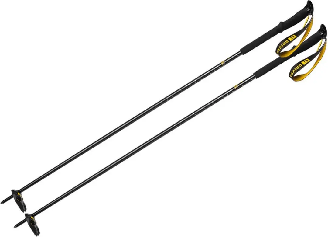Grivel Ski Tour Stokken Zwart 125 cm