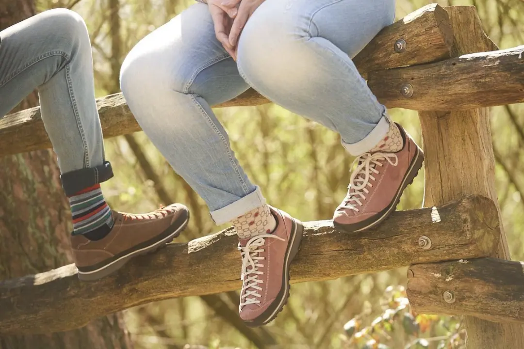 Lomer Bio Naturale Low MTX Wandelschoenen - Brownrose - 42 - afbeelding 2 van 6