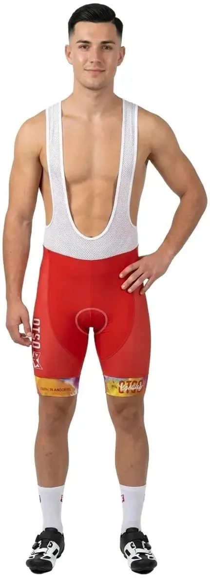 Otso Colors Fietsbroek Rood S Man